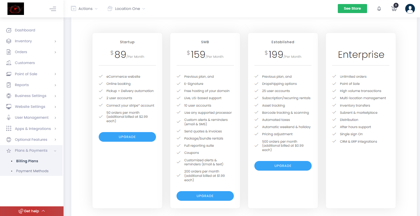 RentMy subscription and long-term rental plans