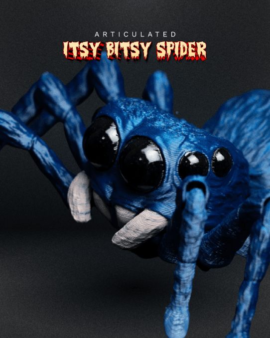 Articulated Itsy Bitsy Spider