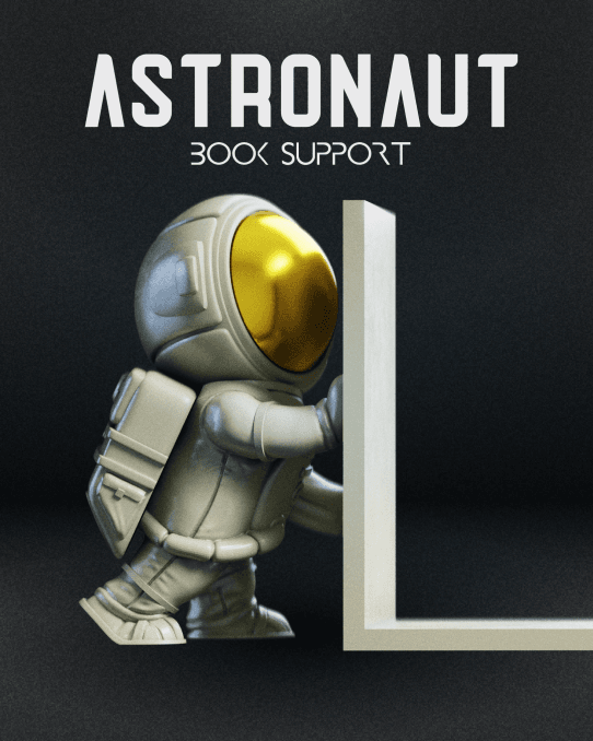 Astronaut Bookend