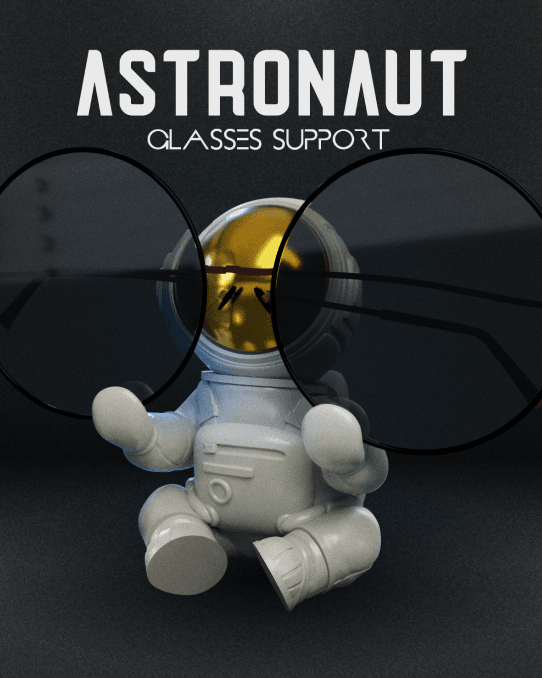 Astronaut Glasses Support