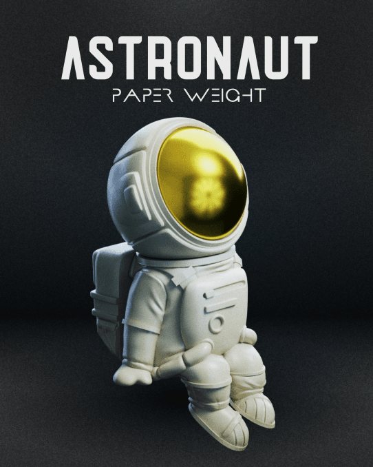 Astronaut Paper Weight