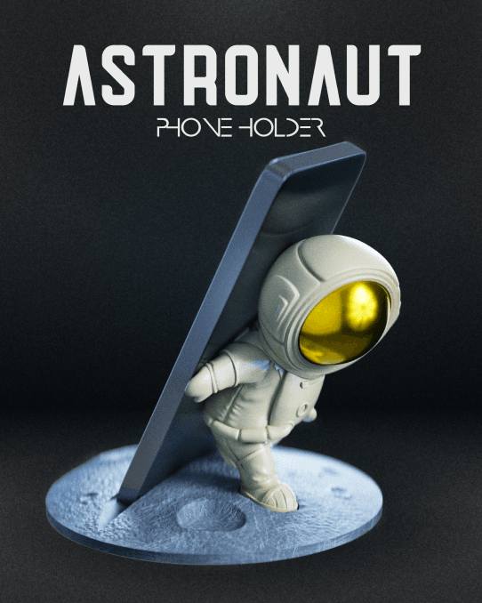 Astronaut Phone Holder