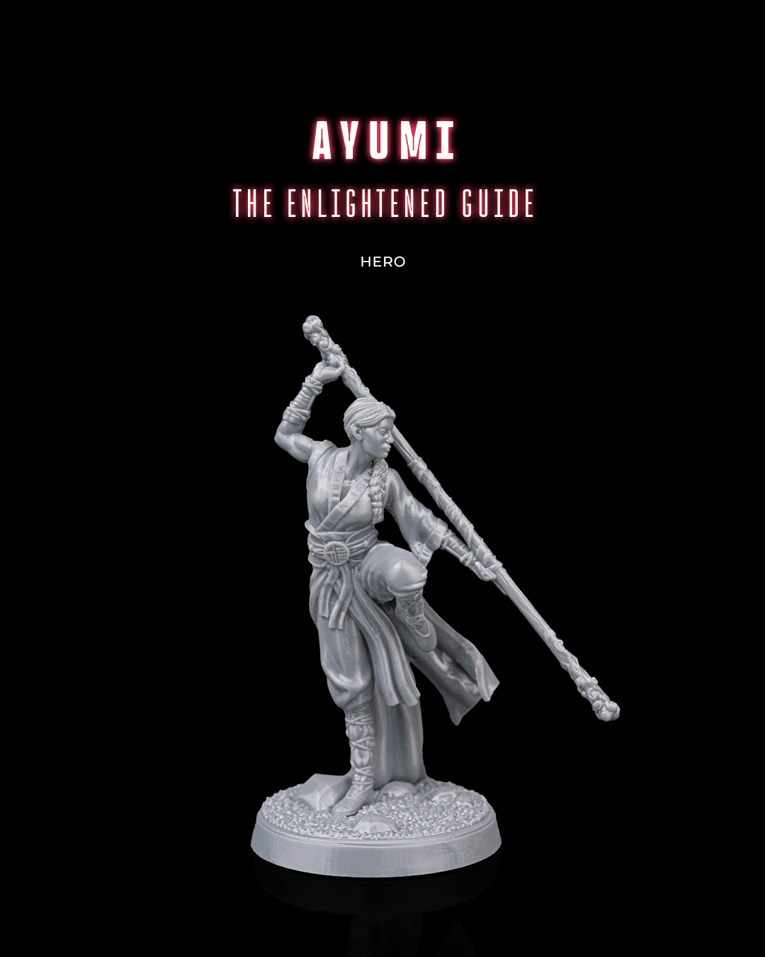 Ayumi, The Enlightened Guide - Hero