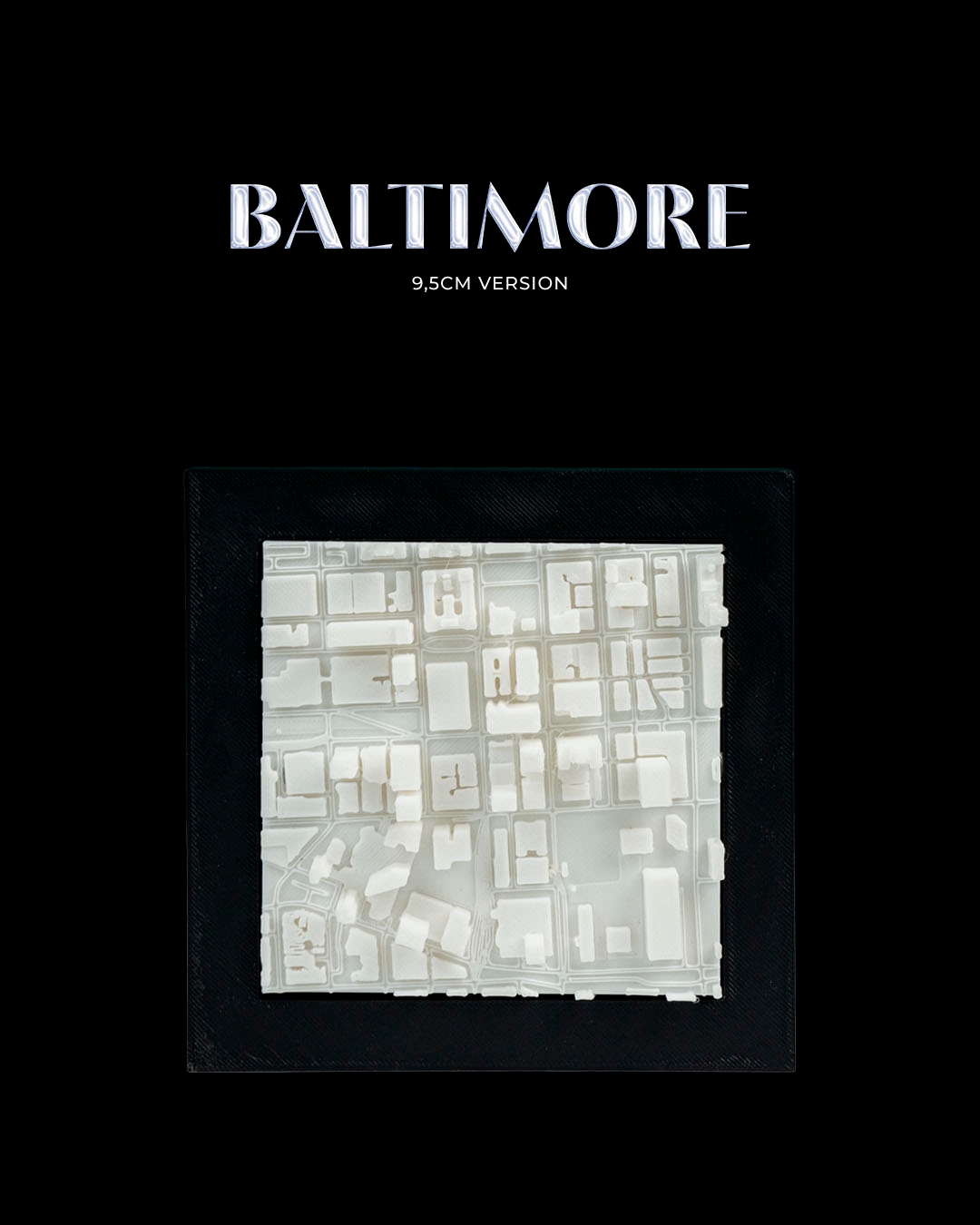 3D City Frames - Baltimore