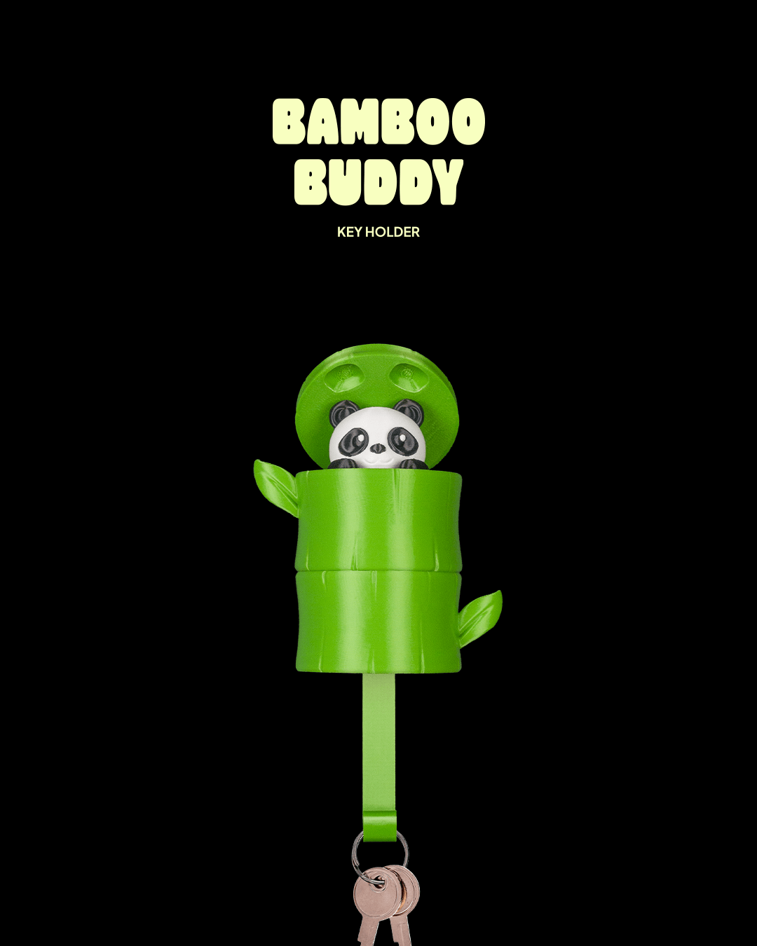 Bamboo Buddy - Key Holder