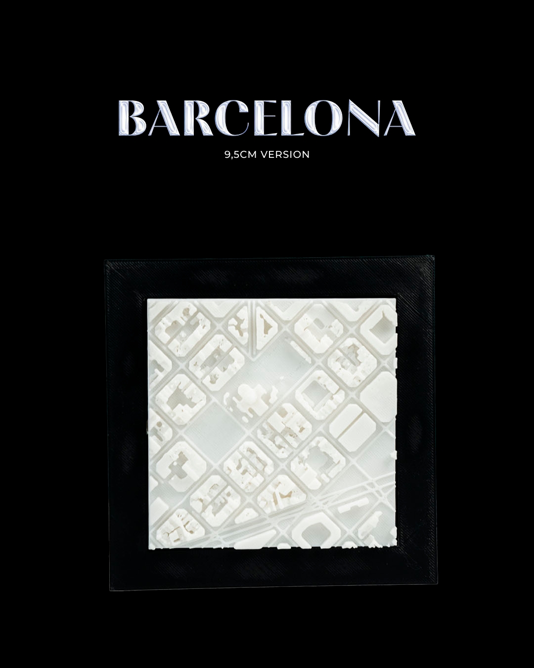 3D City Frames - Barcelona