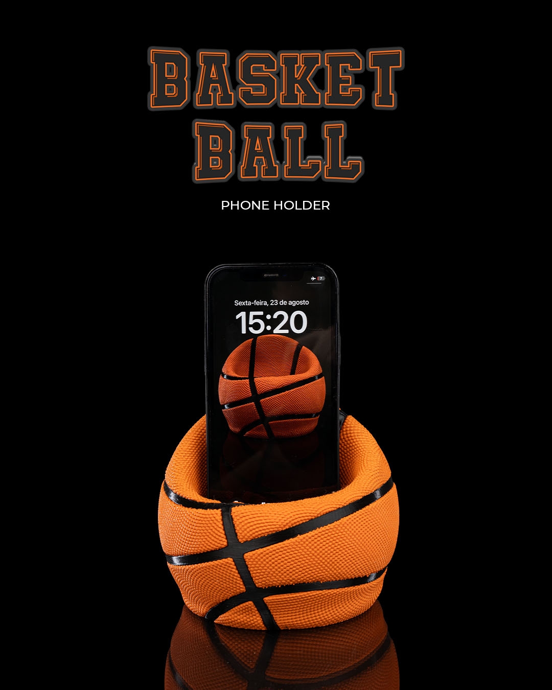 Basketball Phone Holder