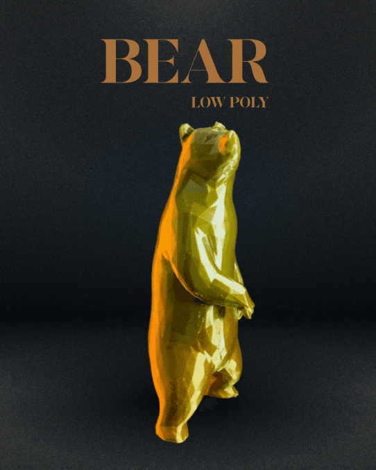 Bear - Low Poly