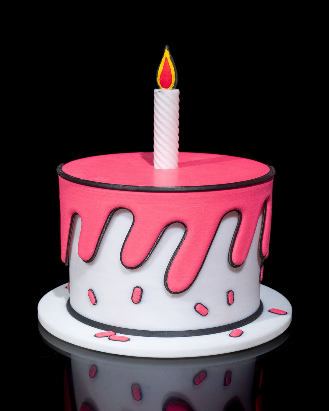 Birthday Cake Container