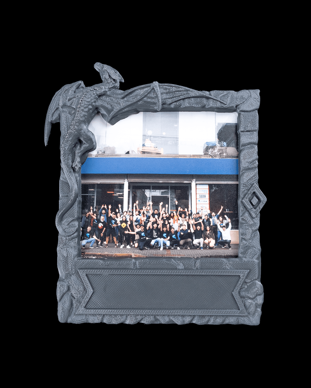 Bound in Stone - Magnetic Photo Frame