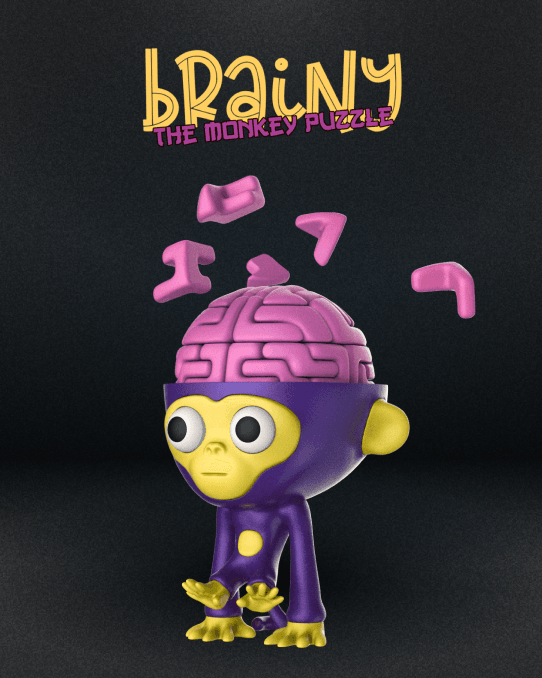 Brainy the Monkey Puzzle