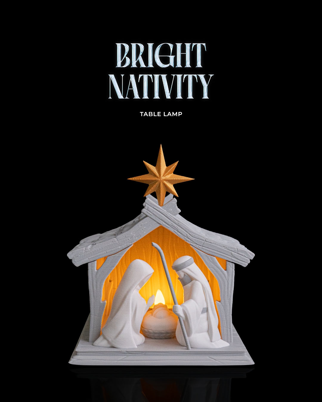 Bright Nativity - Table Lamp