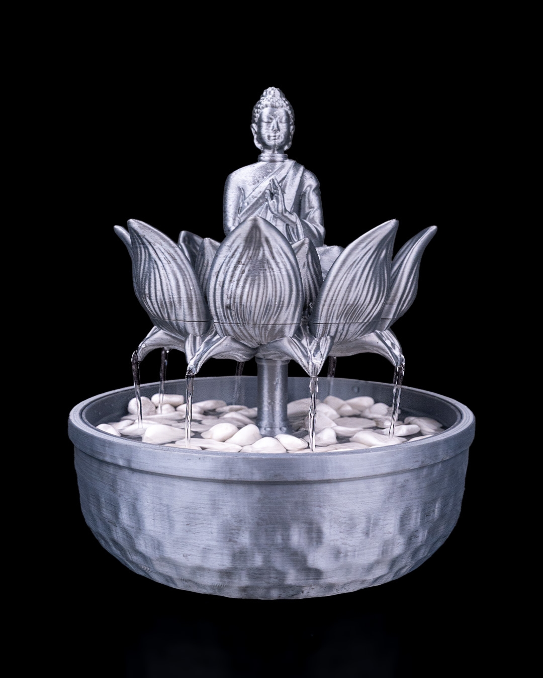 Buddha in Bloom Tabletop Fountain