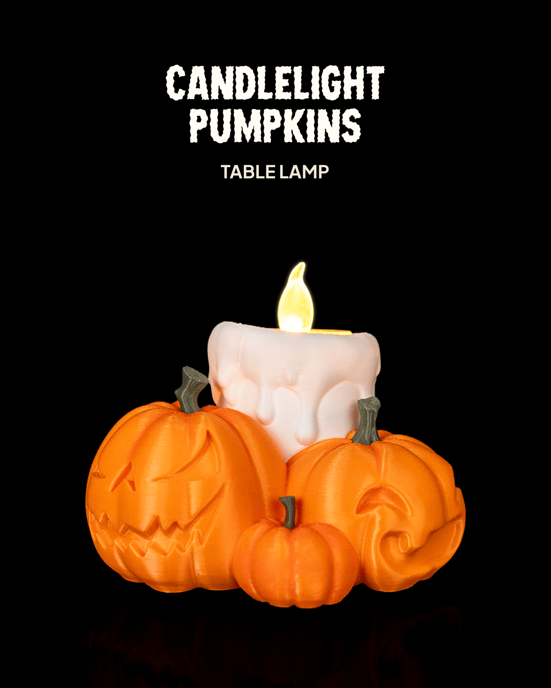 Candlelight Pumpkins - Table Lamp