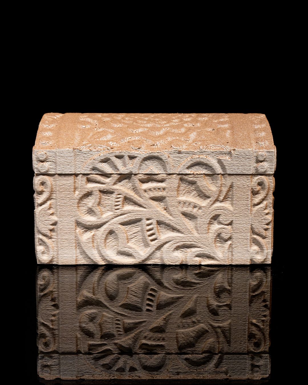 Carved Jewelry Box