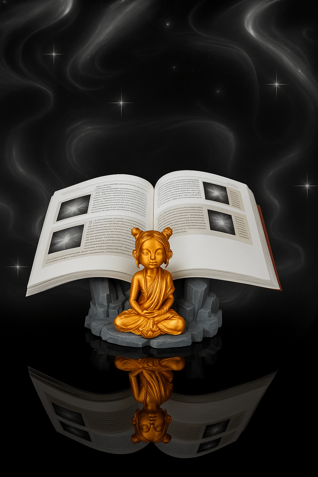 Mini Me Book Accessories: Buddha Book Holder