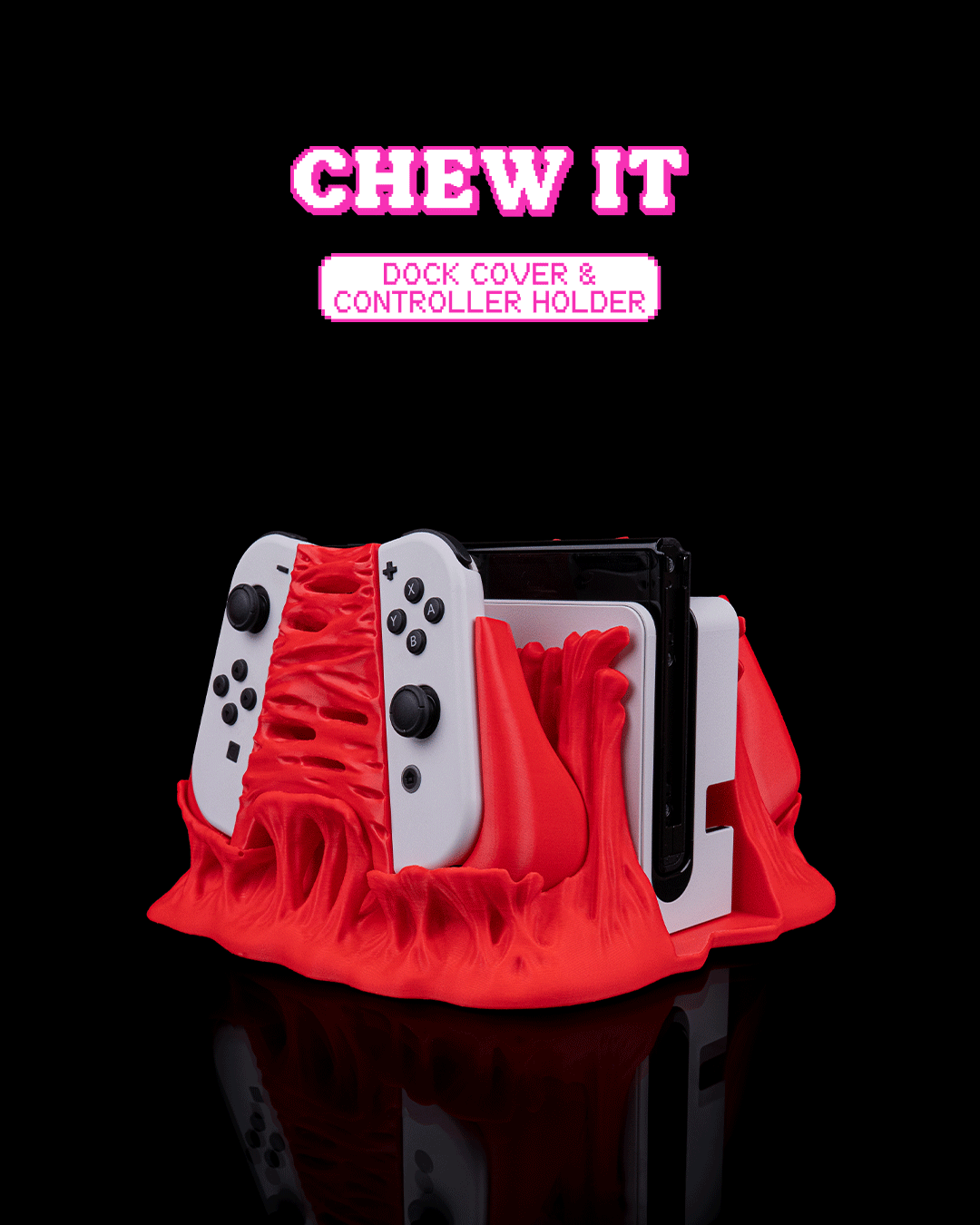 Chew it Dock Cover & Controller Holder
