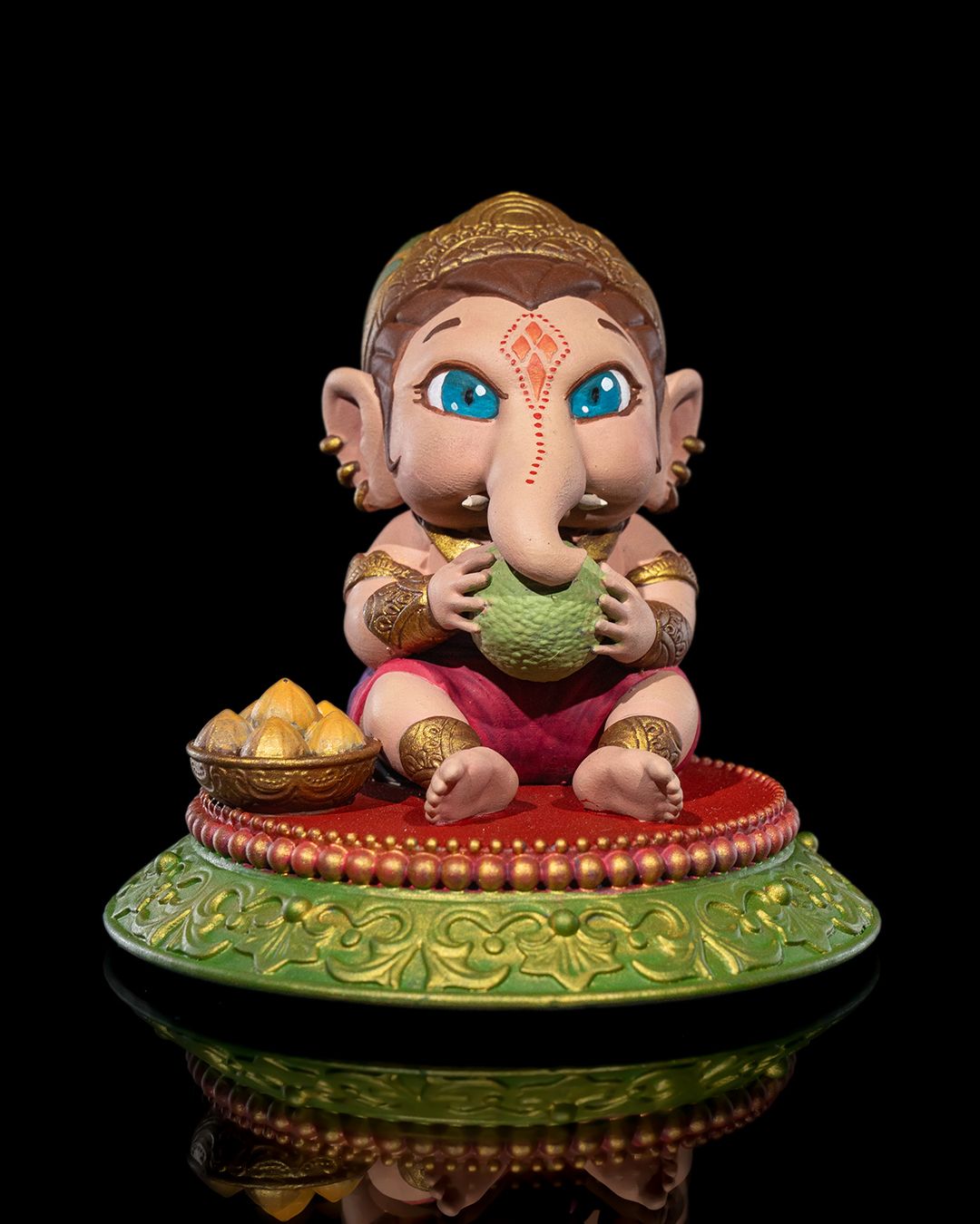 Chibi Ganesh Baby - Lover of Ladoos