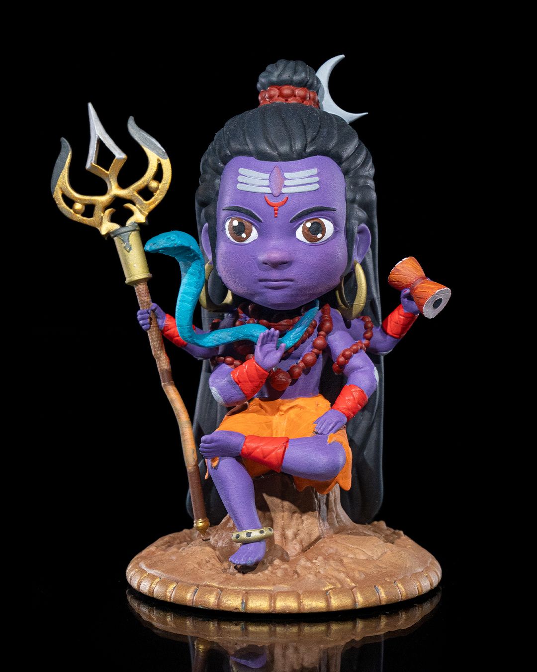 Chibi Shiva - The Destroyer Cute