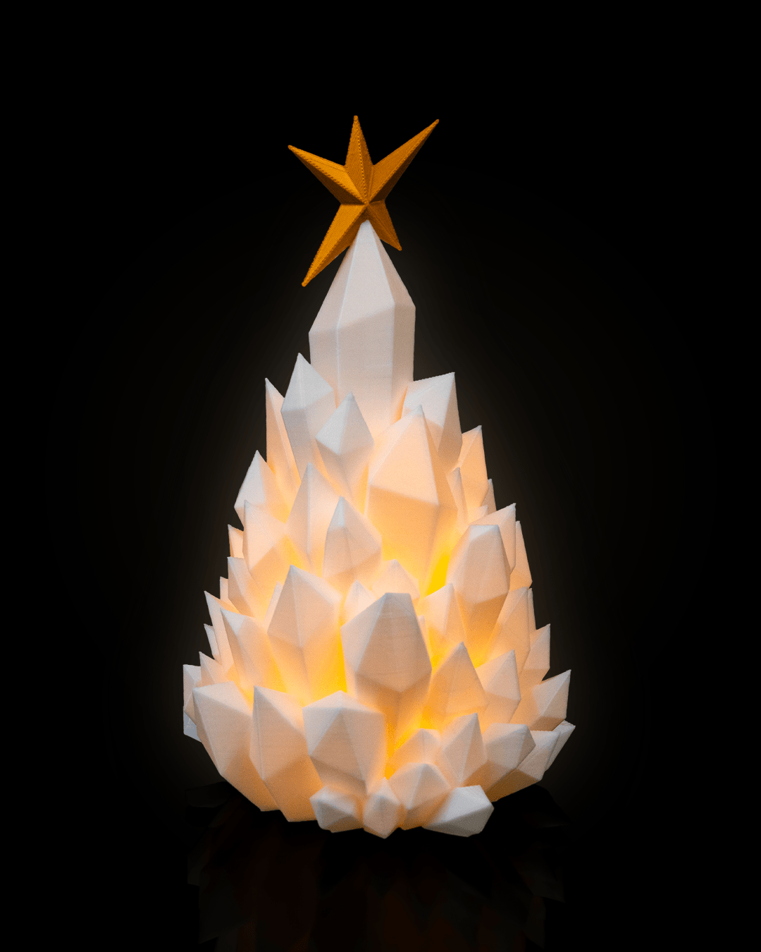 Cryst-mas Tree - Table Lamp