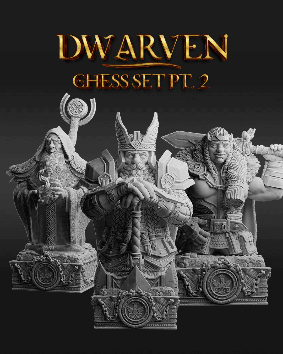Dwarven Chess Set Pt. 02