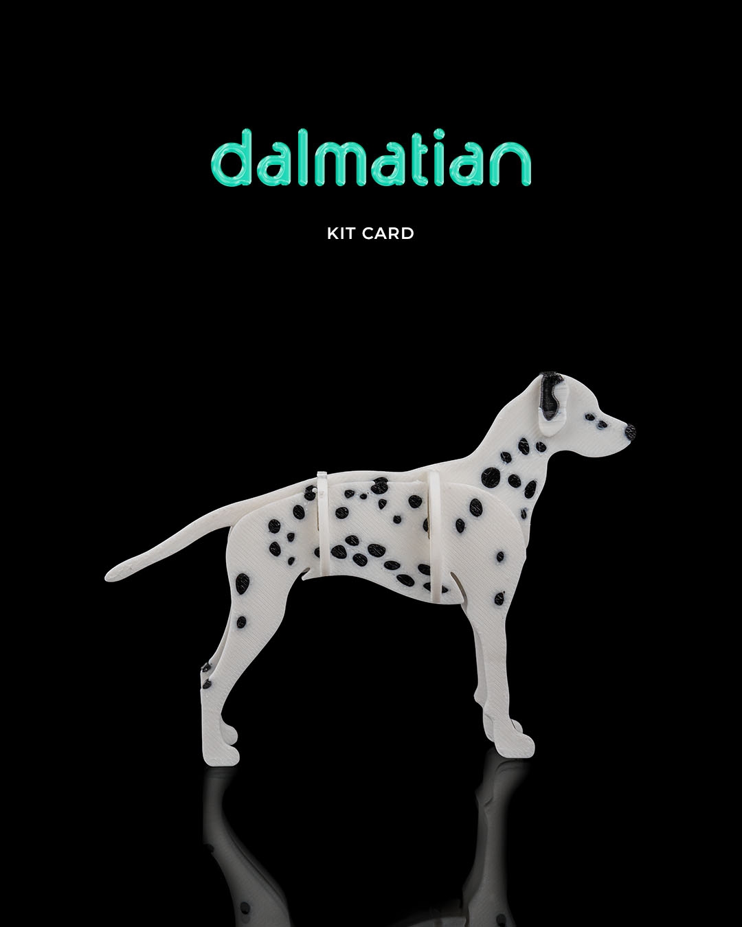 Dalmatian Kit Card