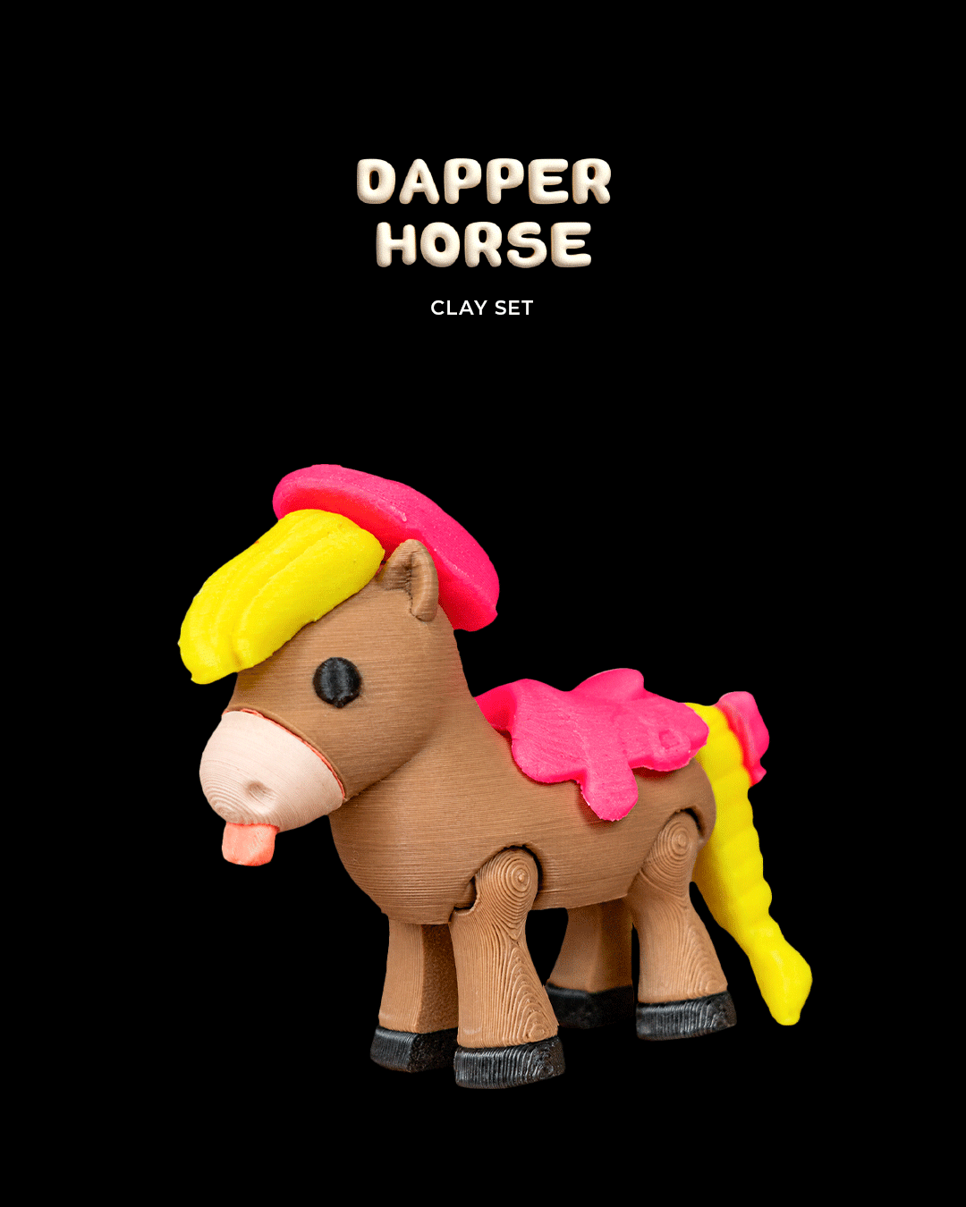 Dapper Horse - Clay Set