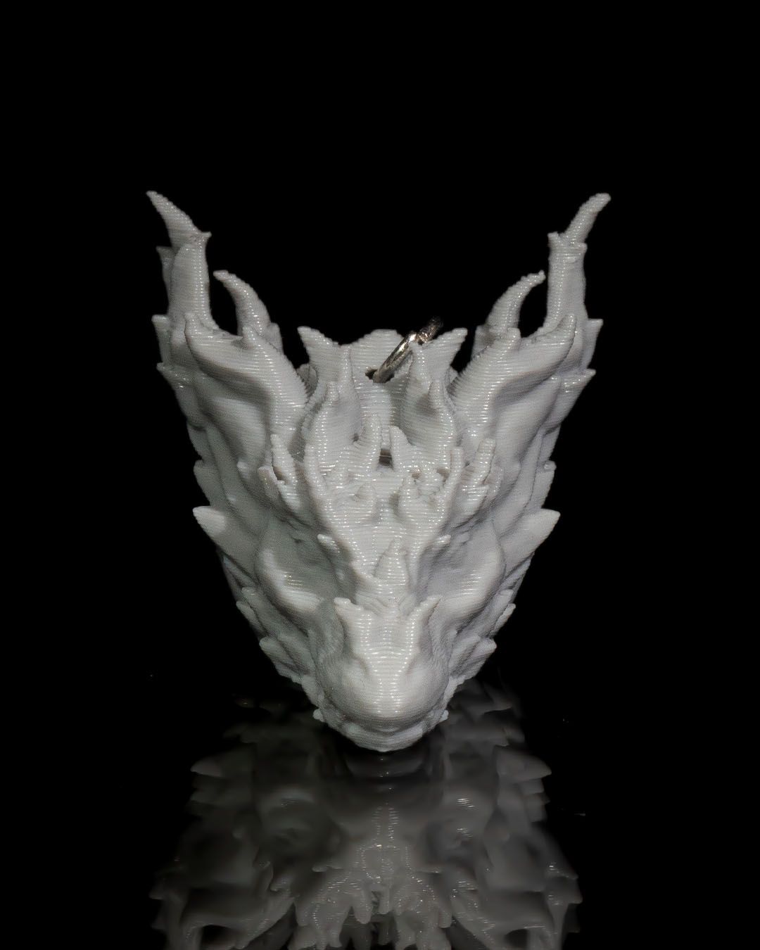 Desert Mama Dragon Keychain
