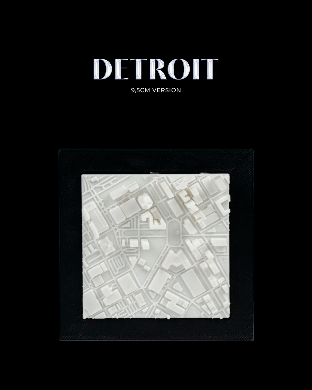 3D City Frames - Detroit