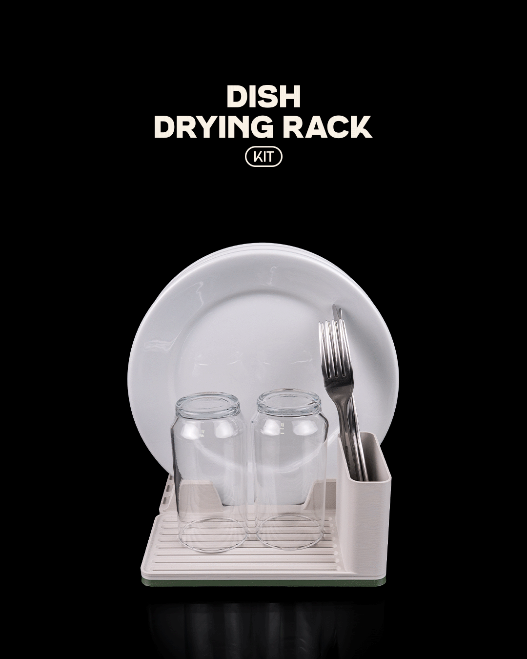 Dish Drying Rack Kit