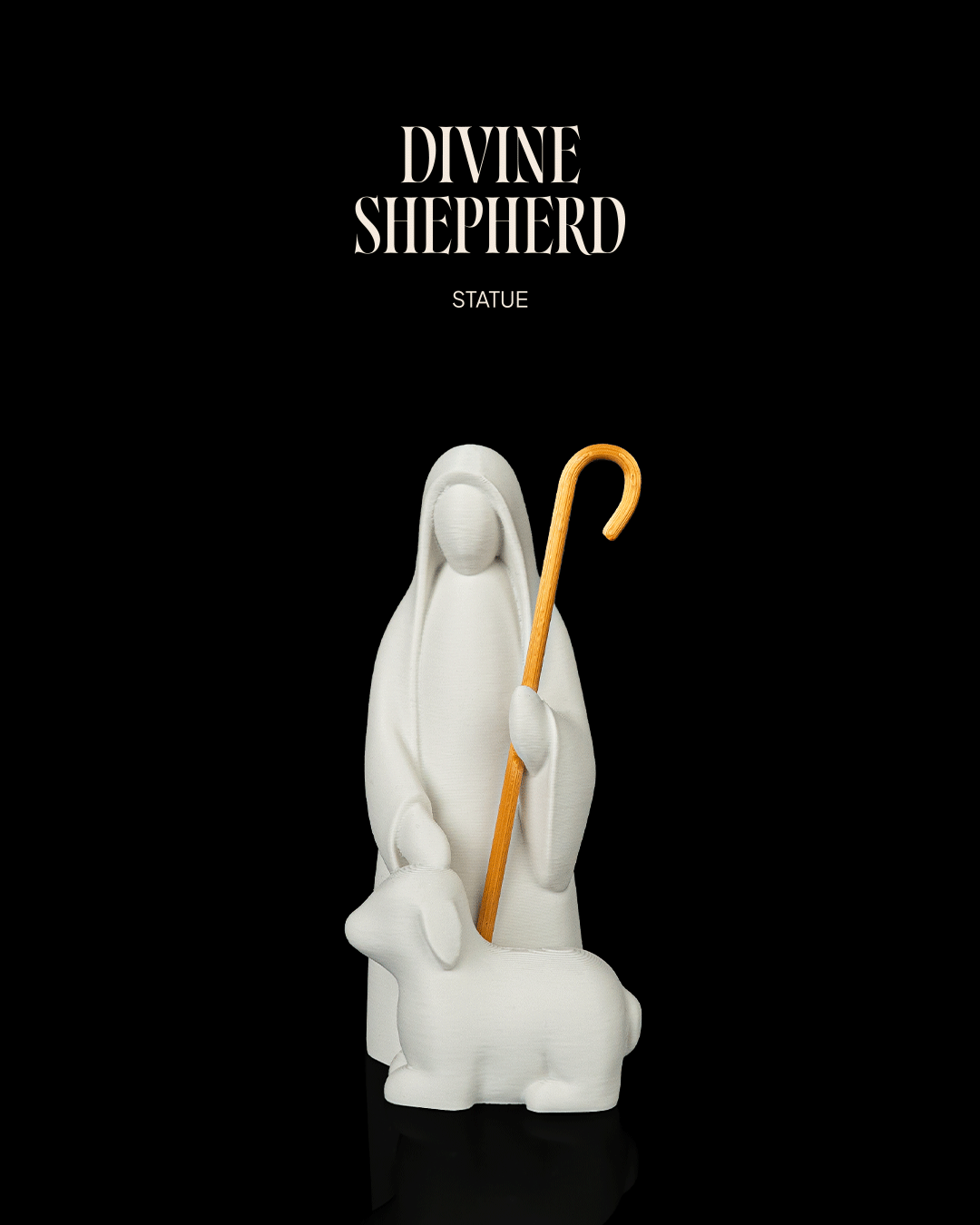 Divine Shepherd - Statue