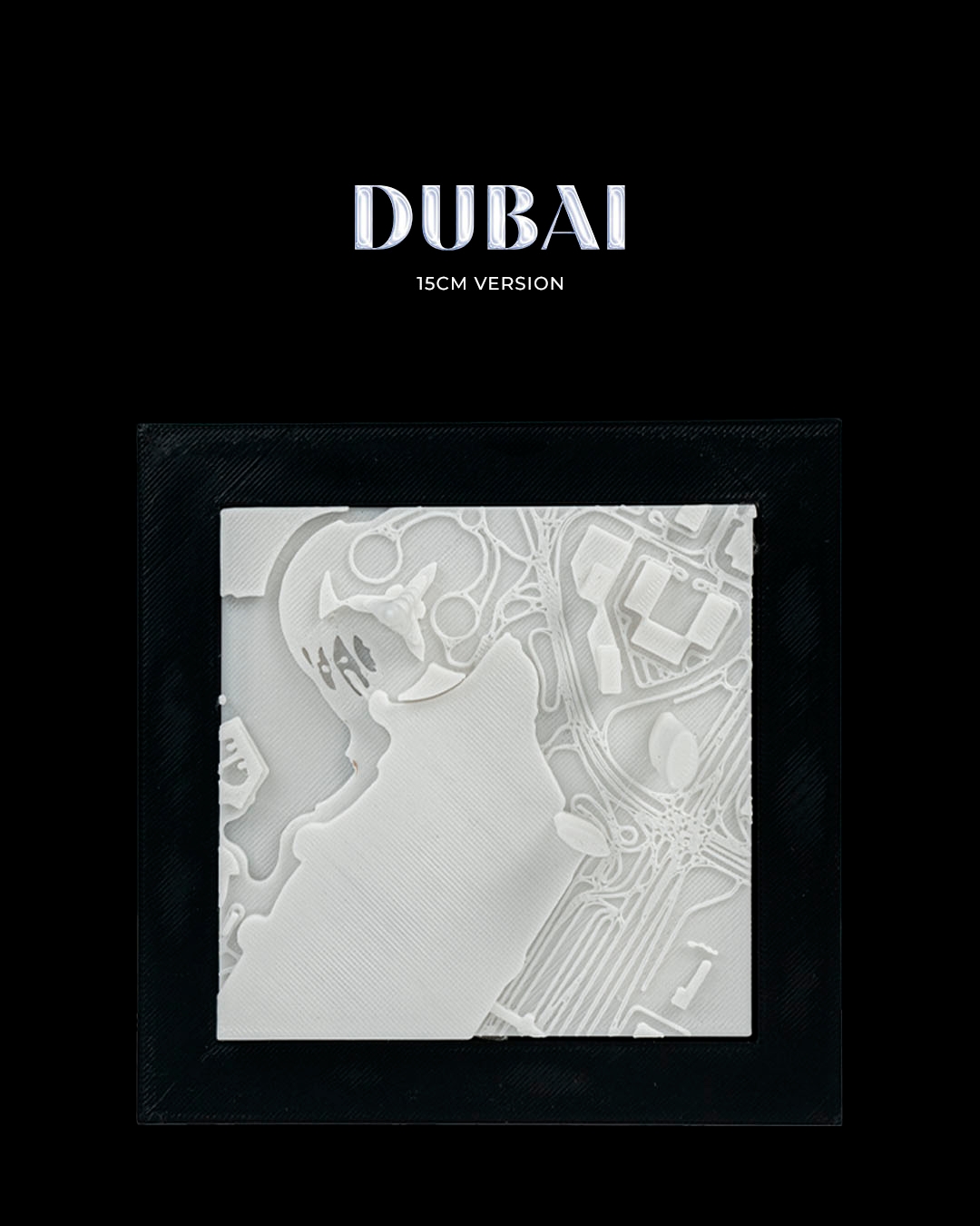3D City Frames - Dubai - 15cm Version