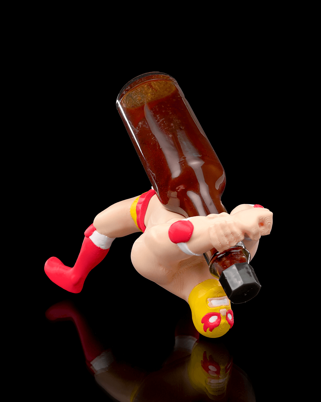 El Luchador - Sauce Bottle Holder