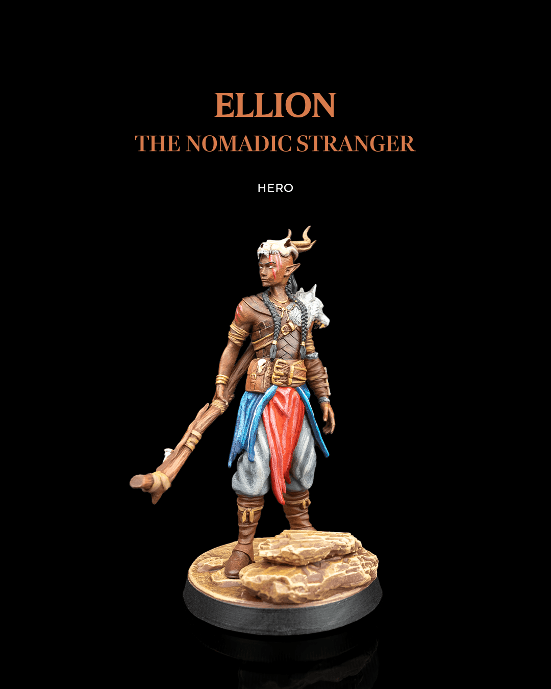 Ellion, The Nomadic Stranger - Hero
