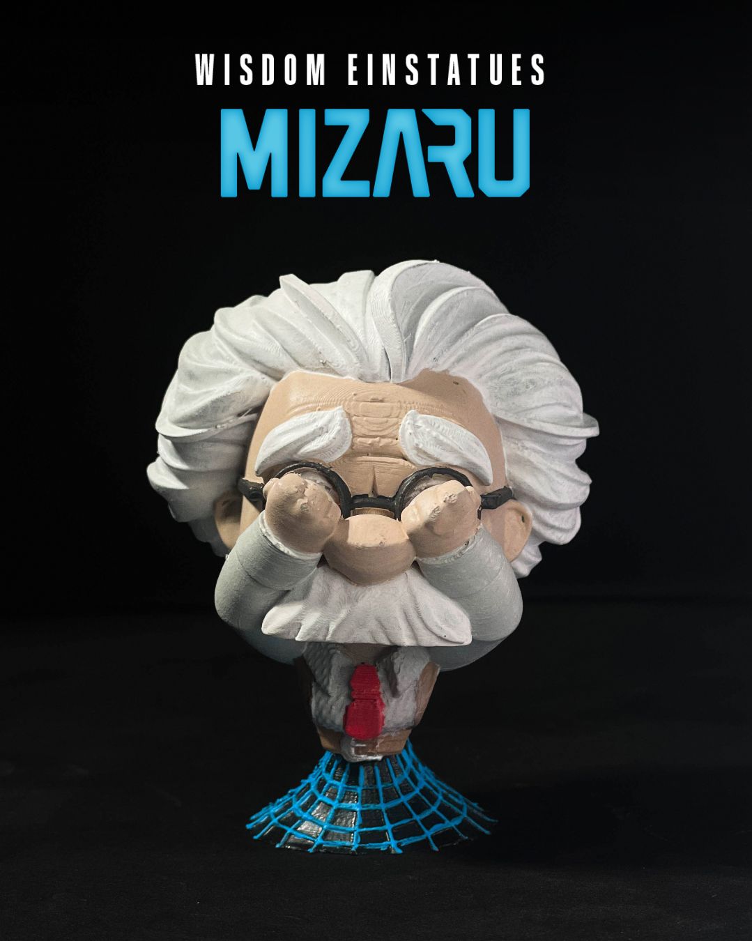 Wisdom Einstatues (Mizaru)
