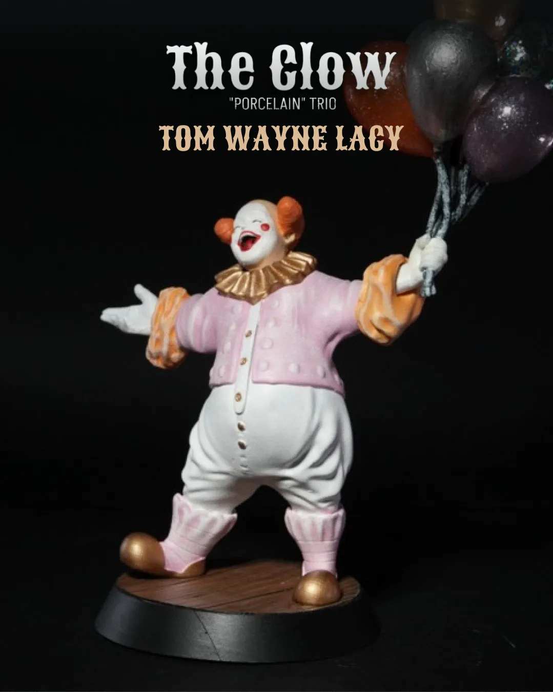 The Clown “Porcelain” Trio (Tom W. Lacy)