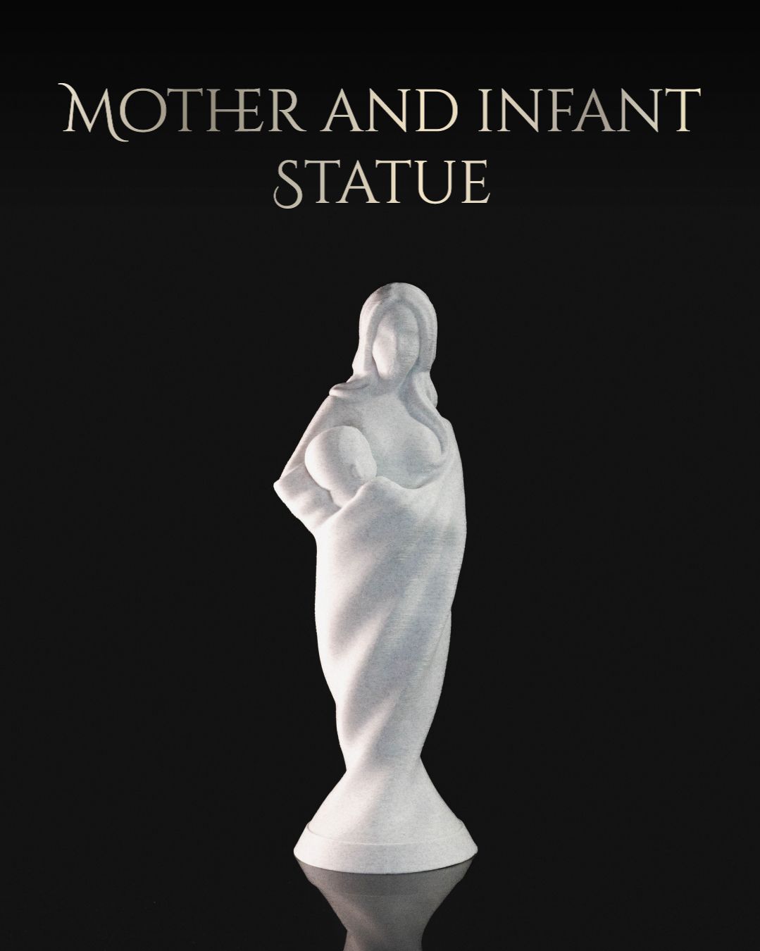 Mother and Infant Statue