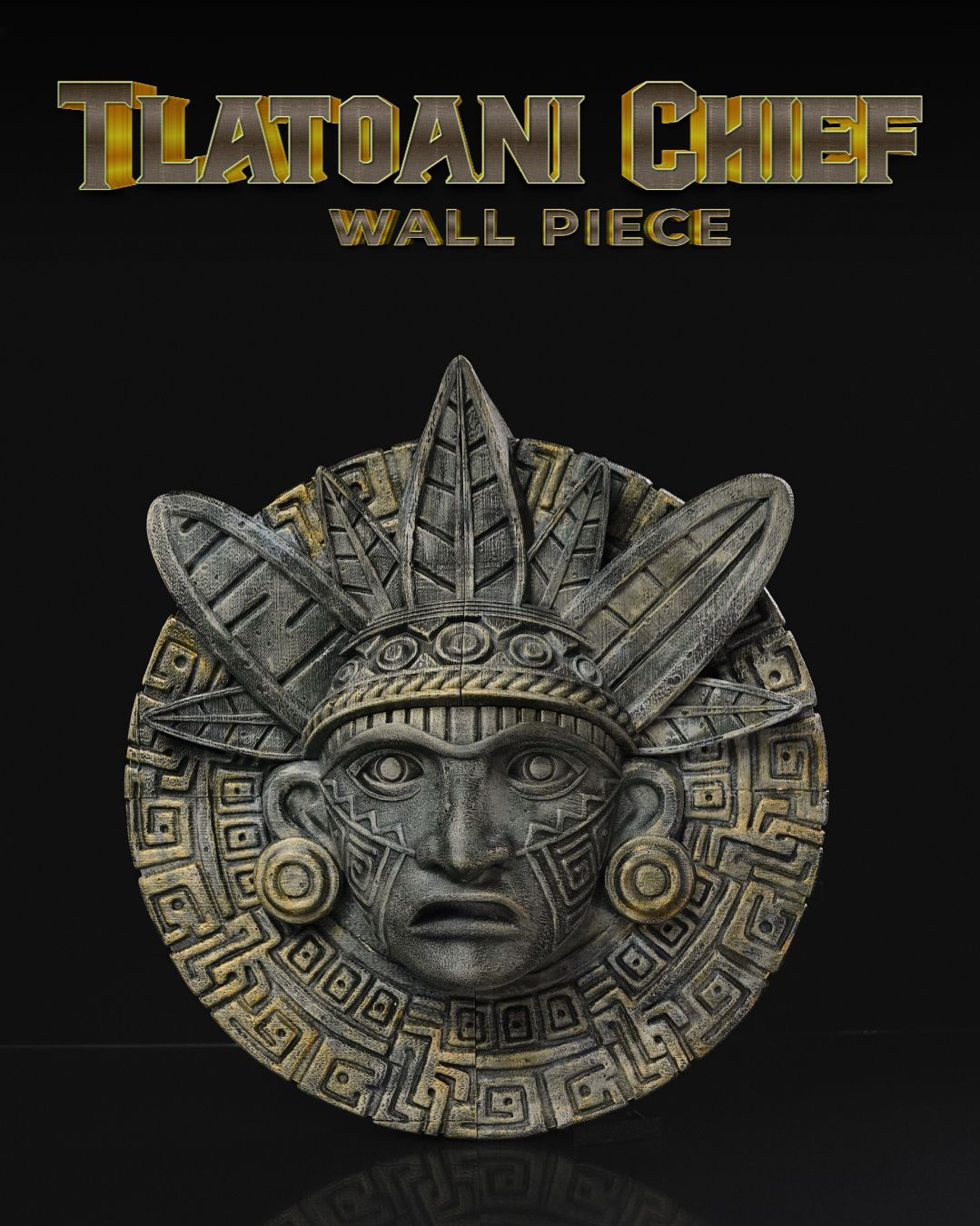 Tlatoani Chief Wall Piece