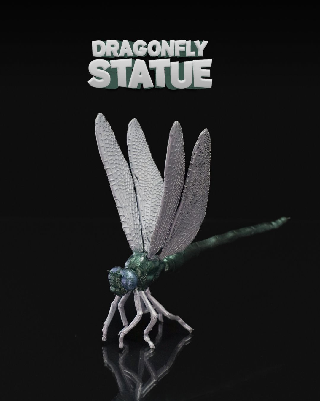 Dragonfly Statue