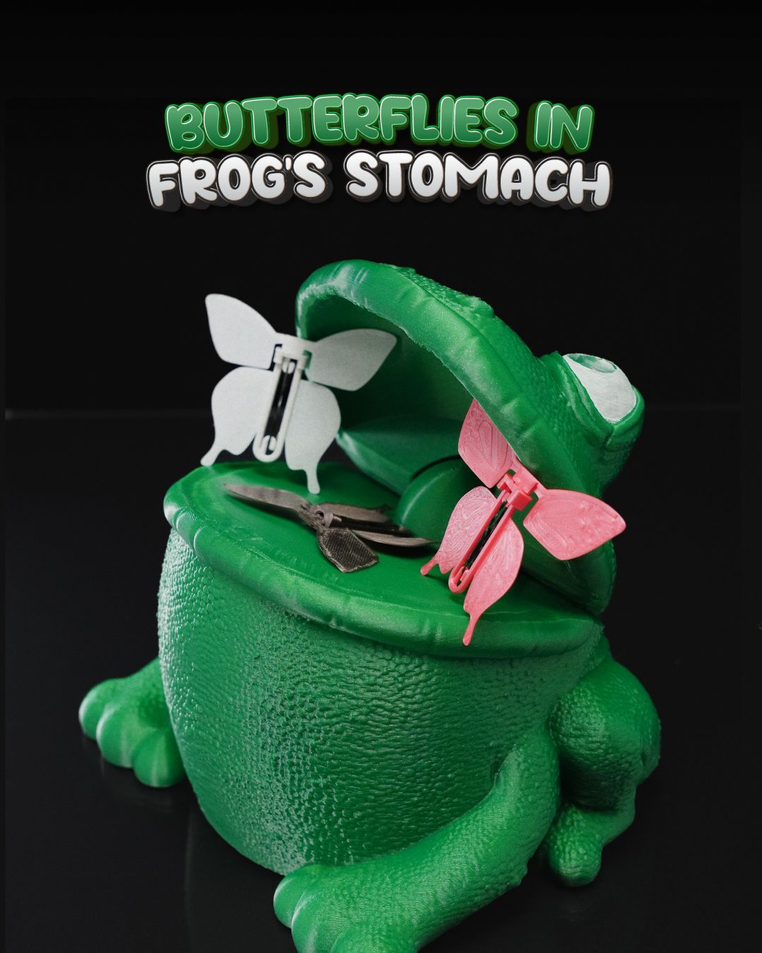Butterflies in Frog’s Stomach