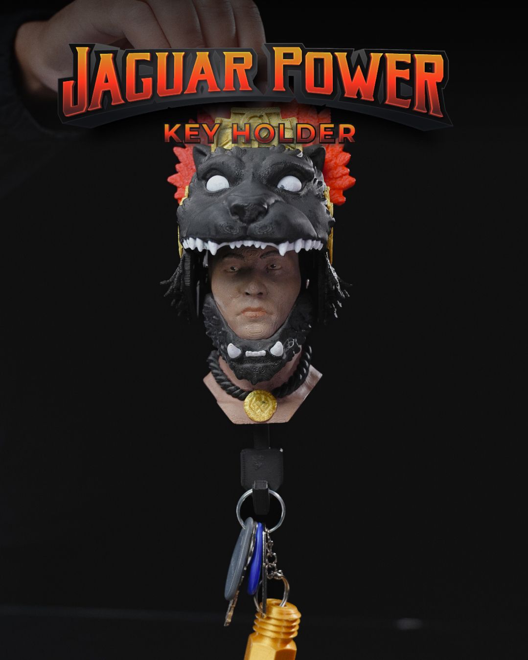 Jaguar Power Key Holder