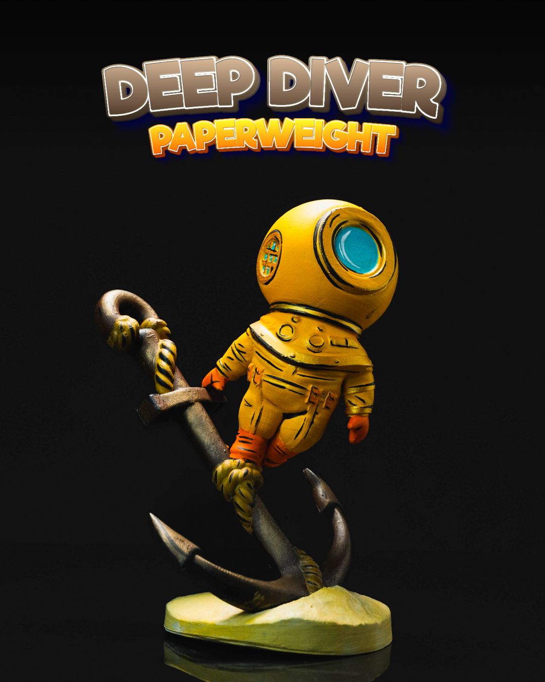 Deep Diver Paperweight