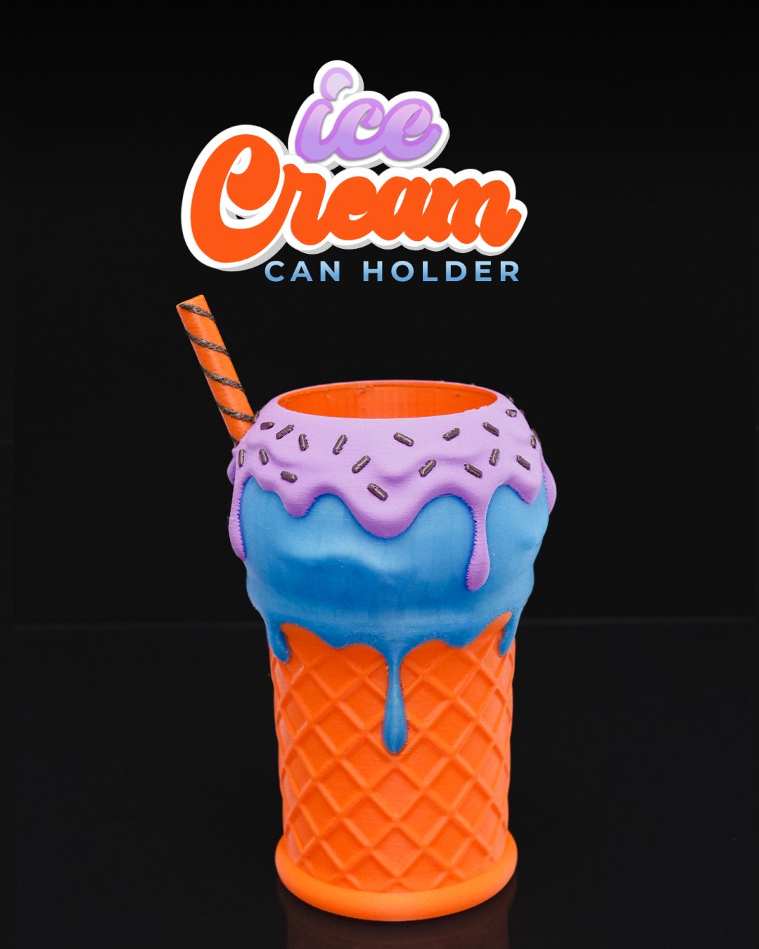 Ice Cream Can Holder