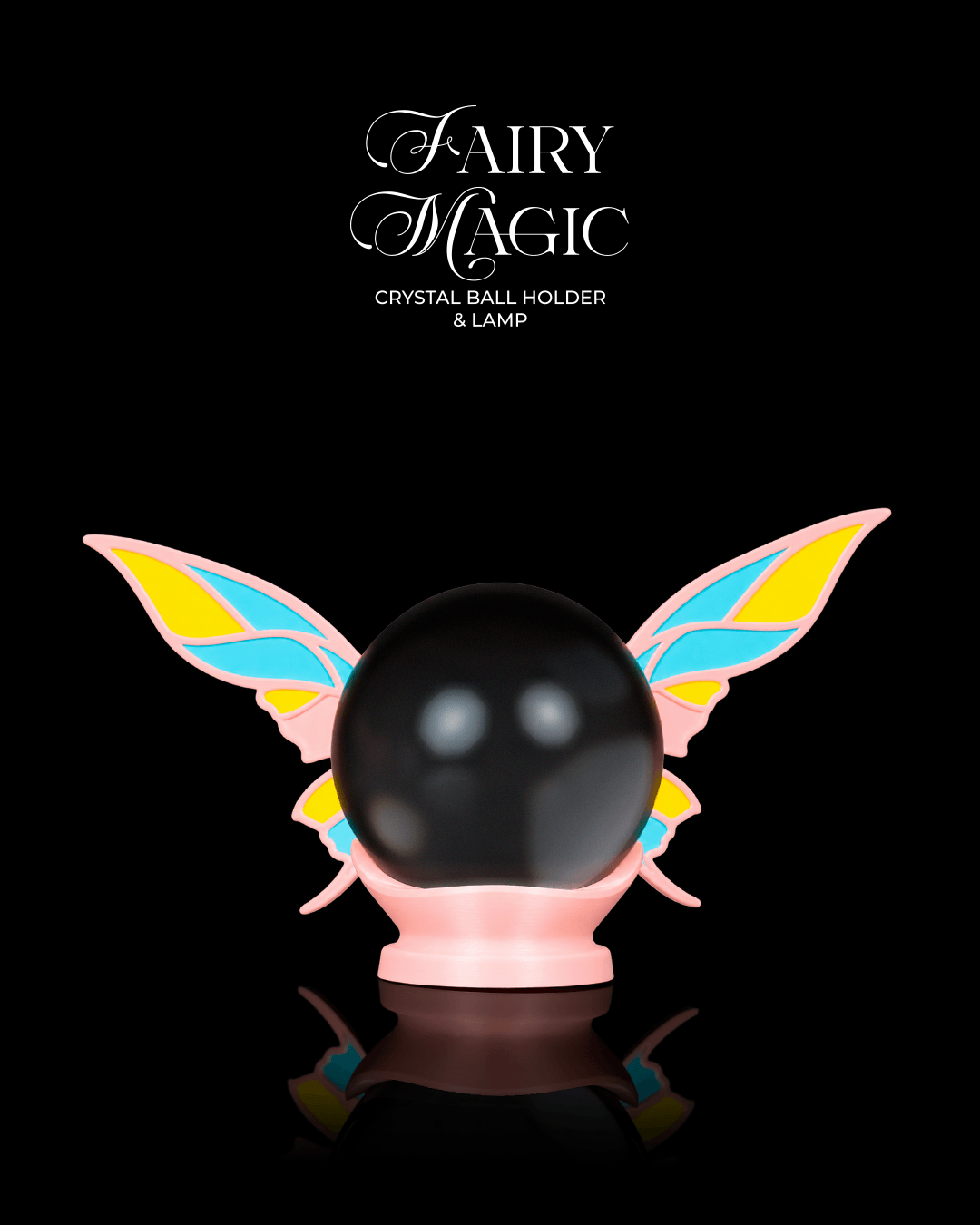 Fairy Magic - Crystal Ball Holder & Lamp