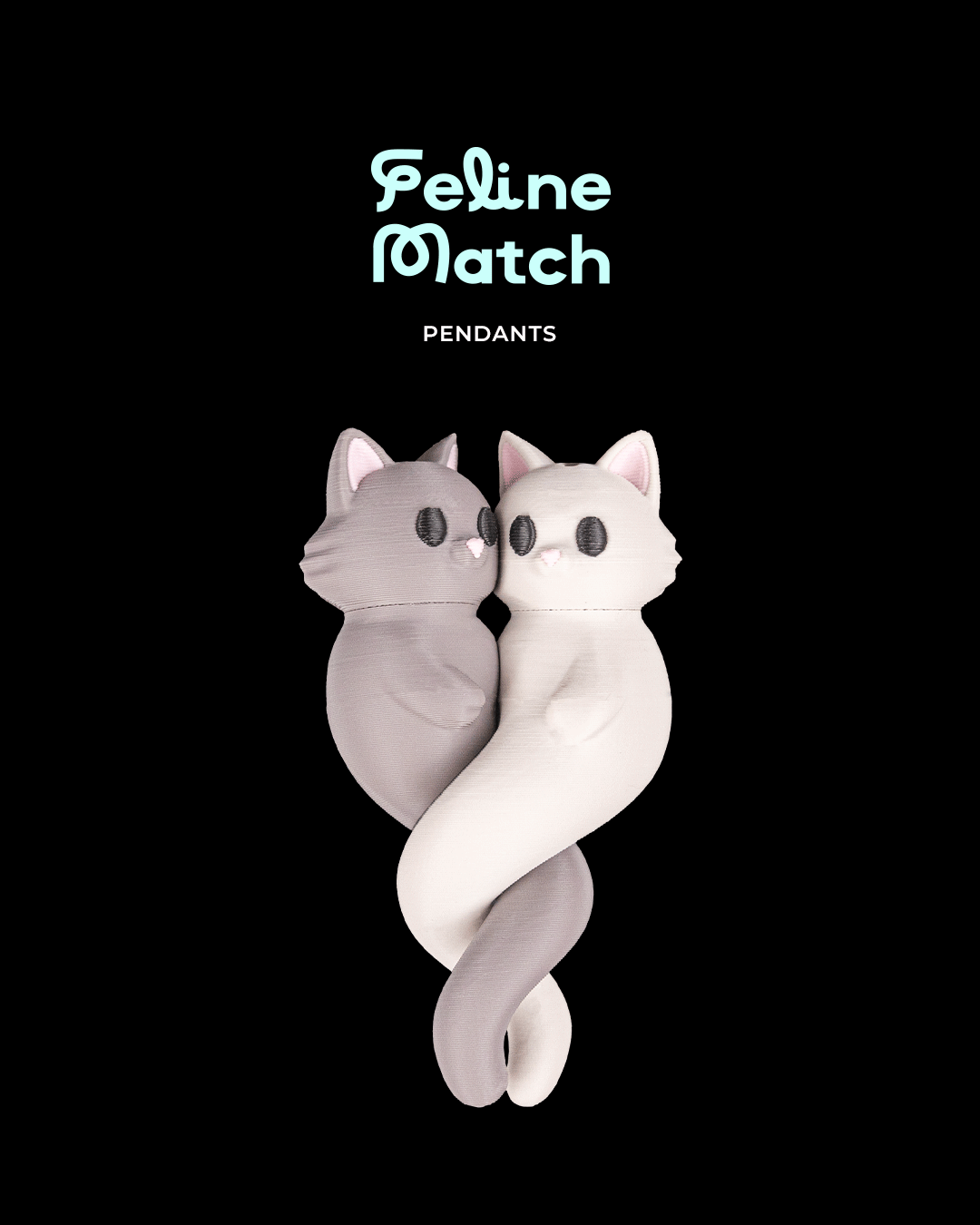 Feline Match - Pendants