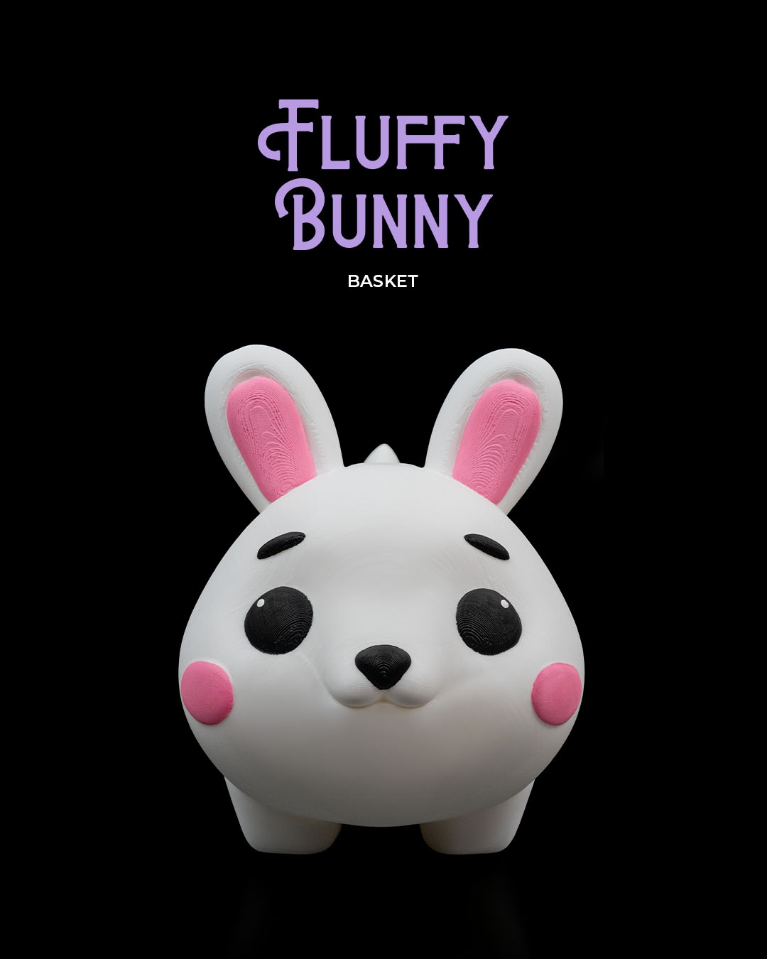 Fluffy Bunny Basket