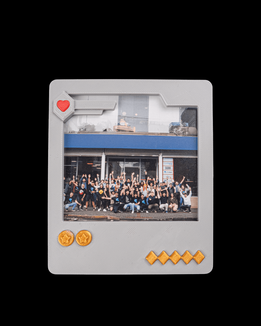Game Card - Magnetic Photo Frame
