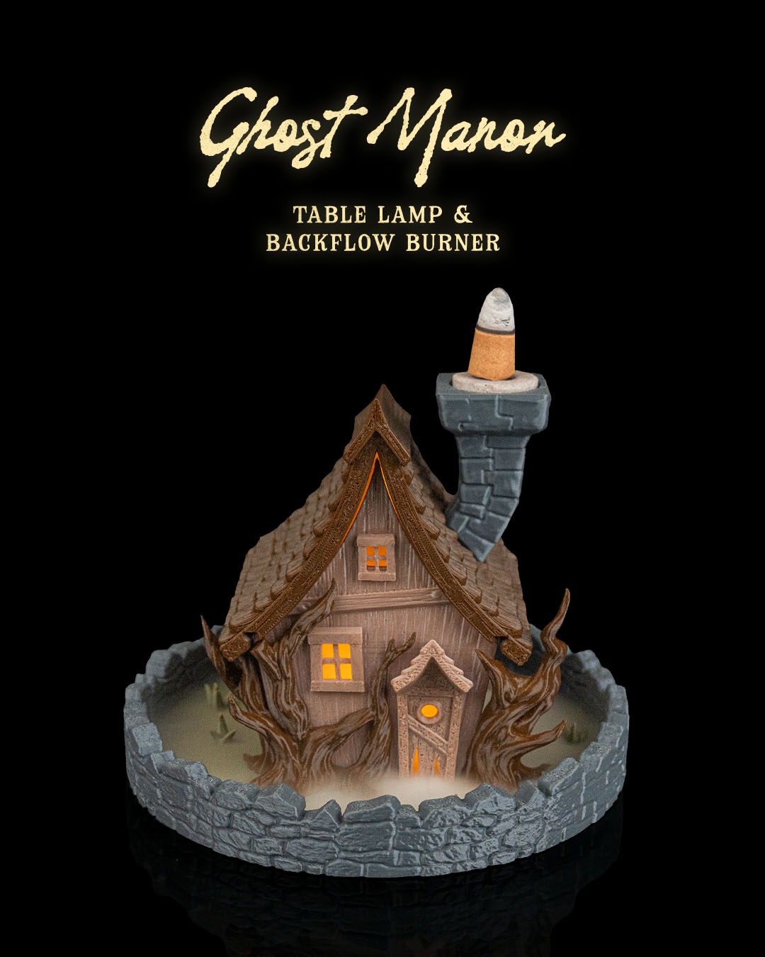 Ghost Manor Table Lamp