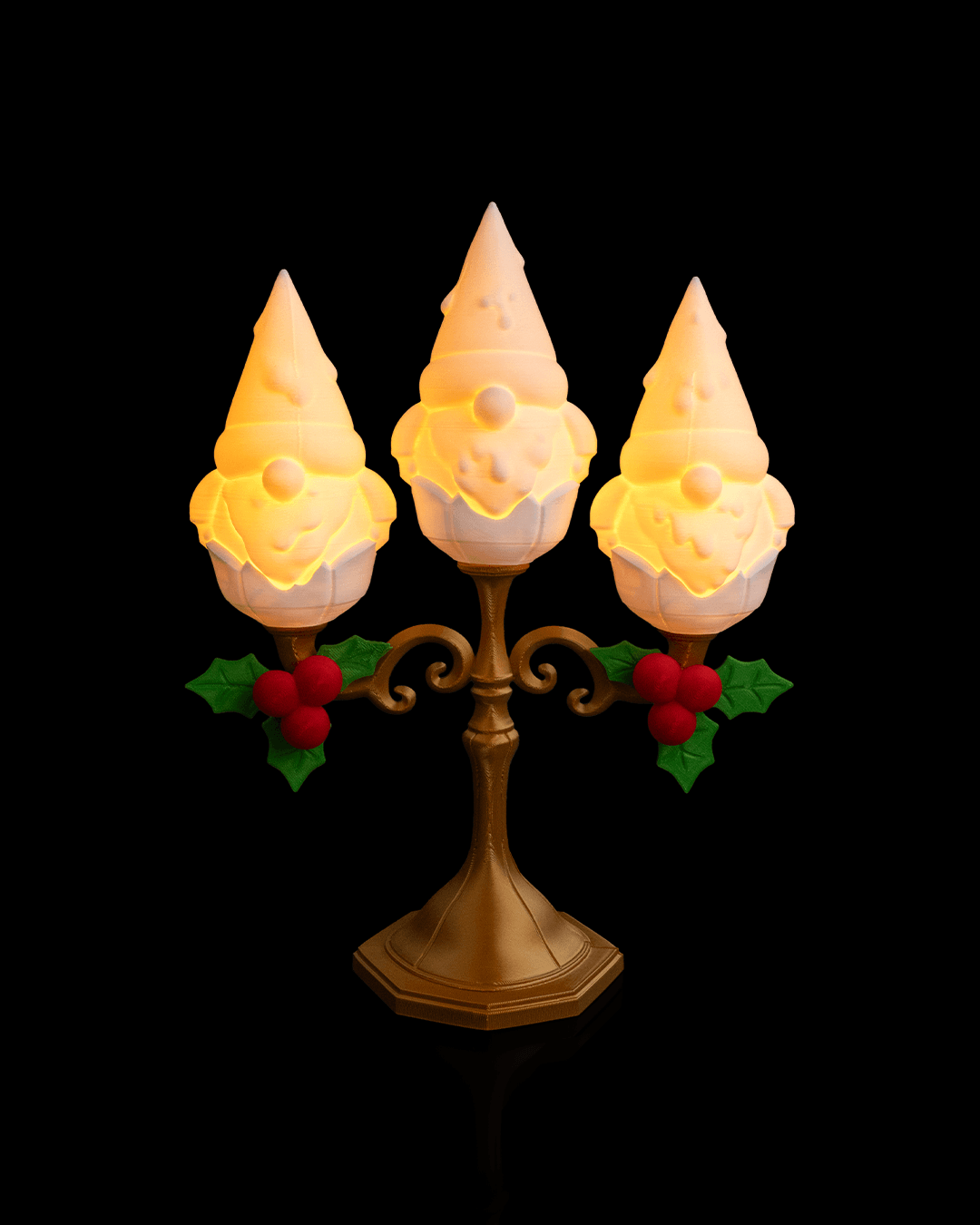 Gnomedelabra - Table Lamp