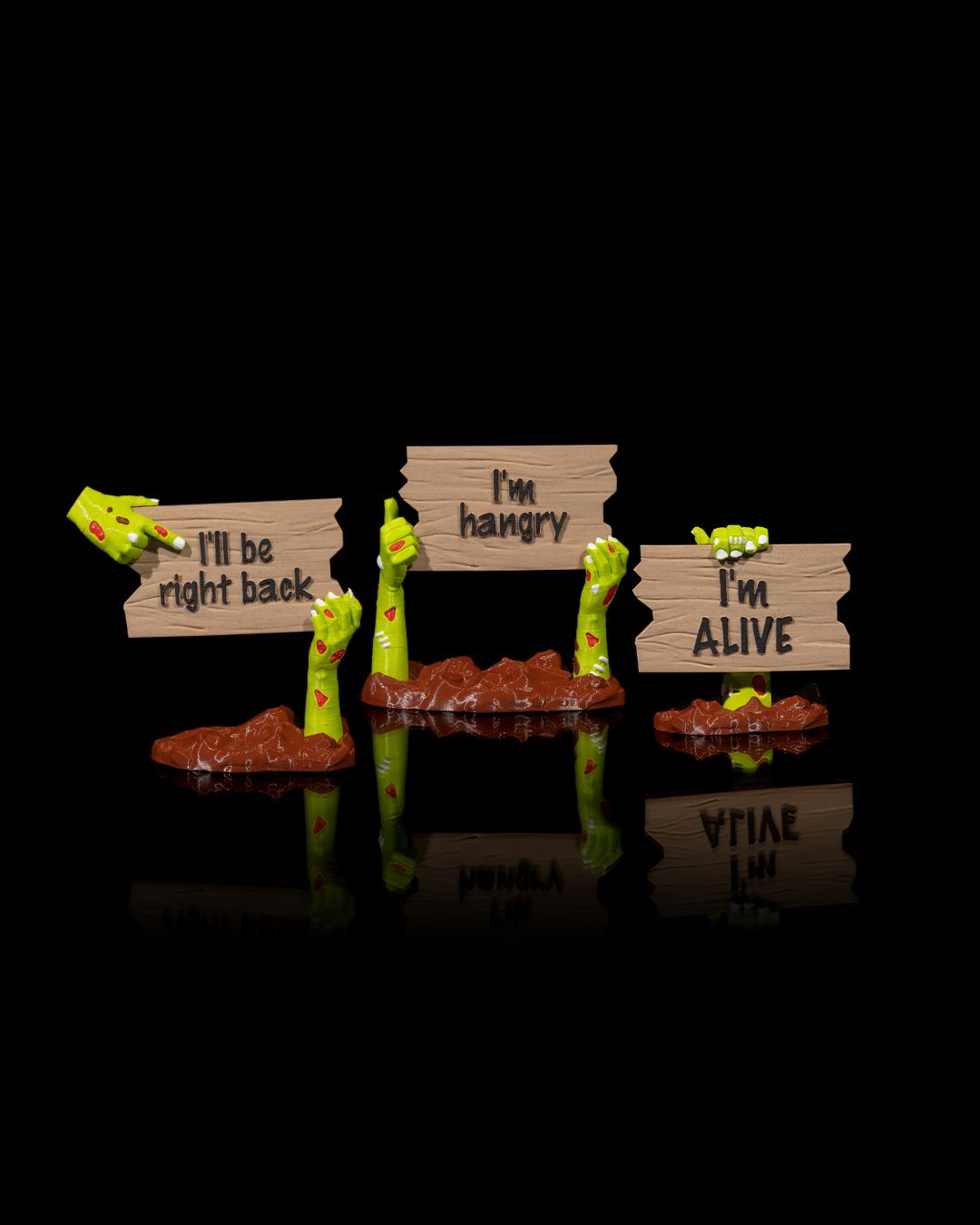 Graveyard Thoughts Plaques